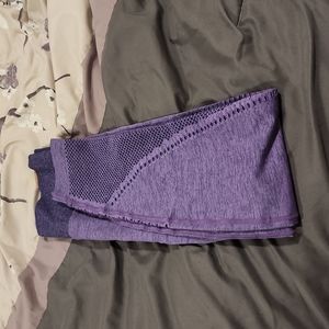 Pink active seamless workout pants